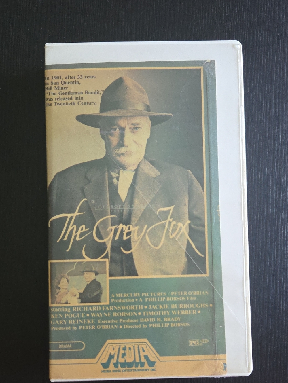 The Grey Fox Movie On VHS 1982 Story of Canada's Gentleman Bandit Bill Miner
